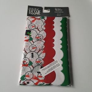 🎅🏼24 Sheets Tissue Paper Exclusive Scalloped…